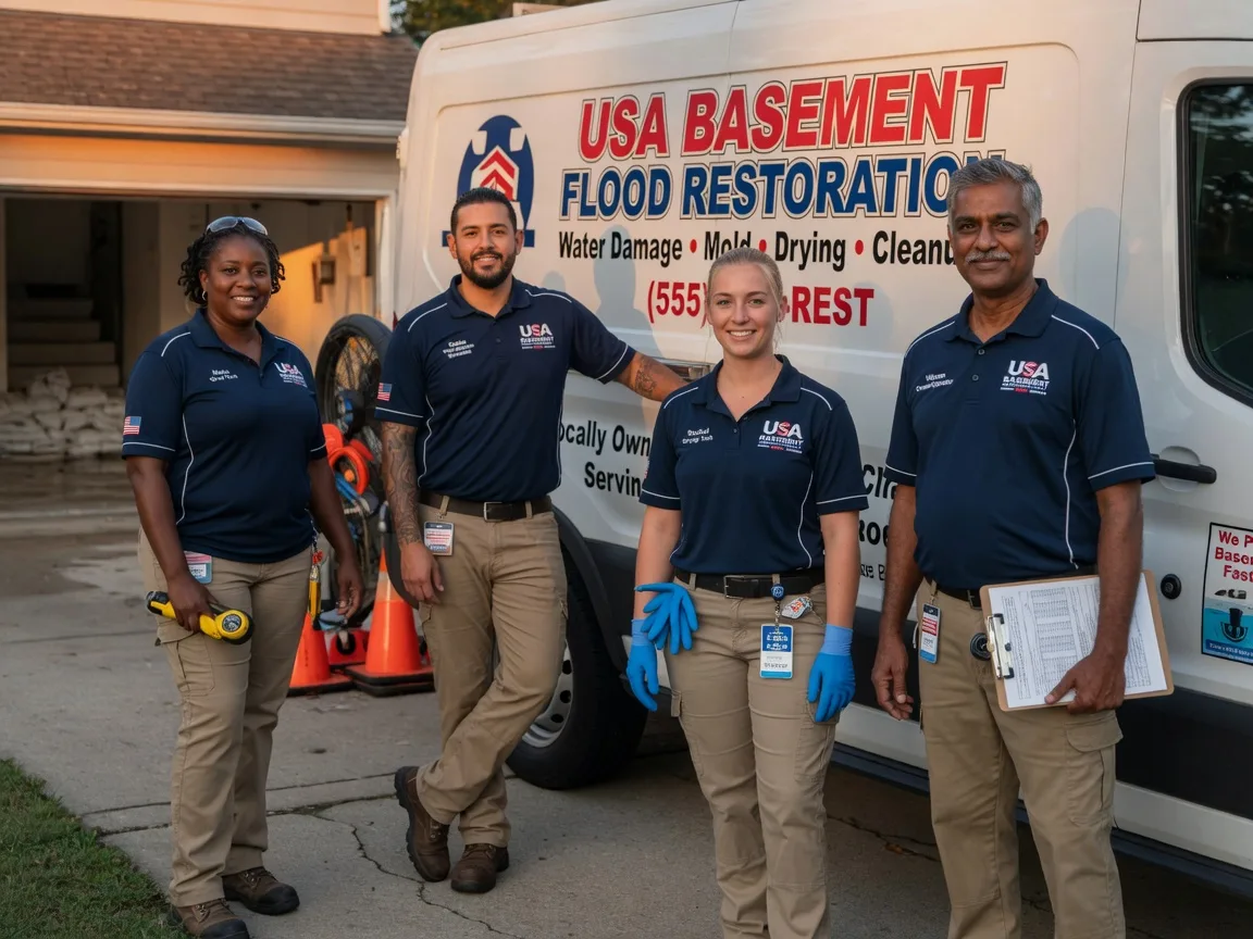 Basement Flood Cleanup company in Powhattan, KS